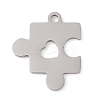 Non-Tarnish Manual Polishing 201 Stainless Steel Pendants STAS-M058-04P-1