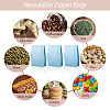 10Pcs BOPP and Aluminized PET and PE Resealable Coffee Zipper Bags with Valve ABAG-TA0001-93C-8