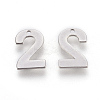 Tarnish Resistant 201 Stainless Steel Charms STAS-F175-01P-2-1