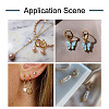 Fashewelry 14Pcs 7 Styles Brass Hoop Earrings KK-FW0001-07-15
