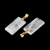 Natural & Synthetic Gemstone Faceted Pendants G-L623-03G-3