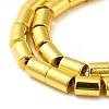 Electroplated Synthetic Non-magnetic Hematite Beads Strands G-Q1009-I02-01G-3