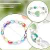 3 Strands Electroplate Glass Beads Strands EGLA-PA0001-25A-4