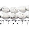 Natural Howlite Beads Strands G-P528-L16-01-5