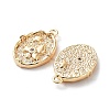 Rack Plating Brass Micro Pave Cubic Zirconia Pendants KK-K333-97G-2