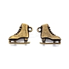 Skating Shoes Alloy Pendants PALLOY-WH0001-21C-1