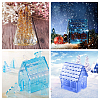 DIY 3D House Silicone Molds Kits DIY-OC0002-96-2