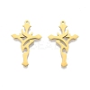 Ion Plating(IP) 201 Stainless Steel Pendants STAS-N098-097LG-3