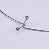 Tarnish Resistant 304 Stainless Steel Choker Necklaces LS-NJEW-O094-12P-2