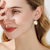 40Pcs 316 Surgical Stainless Steel Clip-on Earring Findings STAS-BBC0008-58B-5