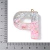 Resin Pendants RESI-B029-01P-P-3