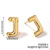Brass Stud Earrings UV9543-10-1