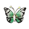Butterfly Transparent Resin Brooch LS-JEWB-M047-01B-1