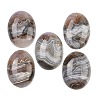 Natural Amethyst Lace Agate Pendants G-A244-12B-02-1