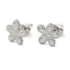 Non-Tarnish 304 Stainless Steel Embossing Stud Earrings EJEW-U001-06P-03-2