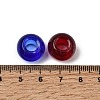 Mixed Color Handmade Rondelle Lampwork Large Hole European Beads X-GPDL-D003-M-1-3