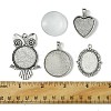 DIY Blank Tibetan Style Alloy Pendant Making Kit DIY-FS0005-79-4