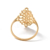 Hollow Out Chinese Knot 304 Stainless Steel Finger Ring for Women LS-RJEW-E073-09G-3