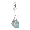 Moon Alloy Swivel Lobster Claw Clasps & Brass Cable Chains AJEW-JB01337-02-2