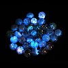 Luminous Transparent Resin Inner Flower Beads RESI-C070-05A-3