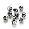 Tibetan Style Alloy European Beads LS-PALLOY-P184-12AS-RS-1