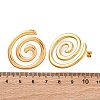 304 Stainless Steel Stud Earrings EJEW-F357-01G-01-3
