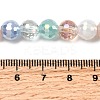 Electroplate Glass Beads Strands EGLA-D300-06-8mm-06-4