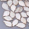 Electroplate Freshwater Shell Pendants SHEL-S274-57-1
