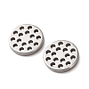 Hollow 304 Stainless Steel Charms STAS-G385-05P-01-2