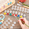 Plastic Empty Paint Cups with Lids DIY-PH0027-11-3
