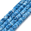 Handmade Polymer Clay Beads Strands CLAY-R089-6mm-163-1