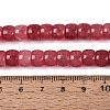 Ombre Effect Dyed Glass Beads Strands GLAA-Q106-05B-A09-4