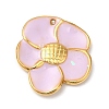304 Stainless Steel Enamel Pendants STAS-K256-01G-04-1