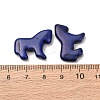Synthetic Turquoise Dyed Horse Beads G-B015-M-3