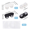 4Sets 2 Colors Replacement Drawer Pulley Accessories FIND-GF0002-91-2