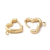 Brass Hoop Earrings Finding LS-KK-M262-1B-G-2