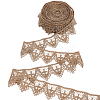 5 Yards Polyester Embroidery Lace Trim Ribbon OCOR-CY0001-23D-1