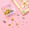 20Pcs 2 Colors Heart Alloy Magnetic Clasps FIND-YW0003-23-5
