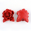 Rose Flower Cinnabar Links CARL-Q004-69-2