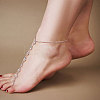 Brass Toe Ring Anklets JA107A-3