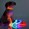 Adjustable Polyester LED Dog Collar MP-H001-A14-7