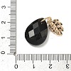 Natural Black Onyx(Dyed & Heated) Pendants G-K422-02KCG-01-3