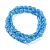 Handmade Milleflori Glass Beads Strands LAMP-M018-01A-04-2
