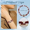 1 Set Handmade Polymer Clay Heishi Beads Stretch Bracelets Set BJEW-SZ0002-67B-02-2