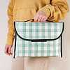 Portable Tartan Patern Non Woven Picnic Mat JX572B-02-5