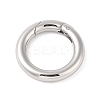 Tarnish Resistant 304 Stainless Steel Spring Gate Rings LS-STAS-E055-23-1