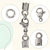 20Pcs 304 Stainless Steel Lobster Claw Clasps STAS-YW0003-19-2