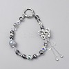 Glass & Resin Beaded Mobile Phone Straps AJEW-SZC0003-06A-1