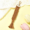 Hand-woven Cotton Pendant Decoration HJEW-YW00039-04-1