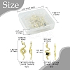 12Pcs 2 Styles Rack Plating Alloy Pendants FIND-FS0003-69-4
